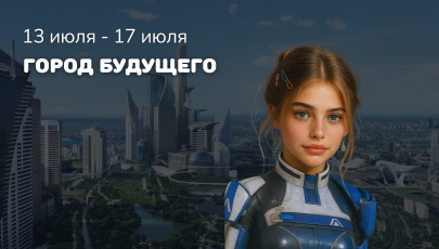 🏙 4 смена | 13–17 июля «Неделя в городе будущего»
